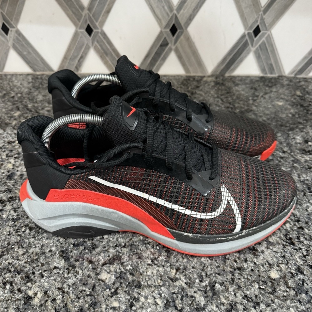 Nike Shoes‎ Mens Size 11.5 Black Red ZoomX SuperRep Surge Gym Training Athletic